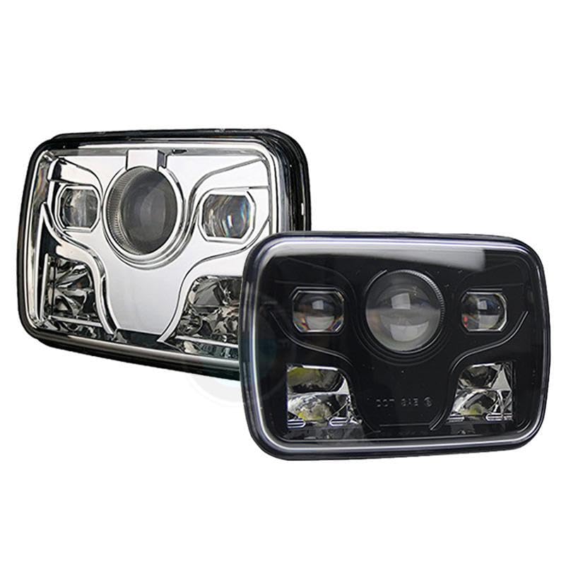 Amazon | ヘッドライト LED プロジェクター 車検対応 角型 角目 ZRX400